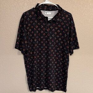 Geometric Men's Polo Shirt